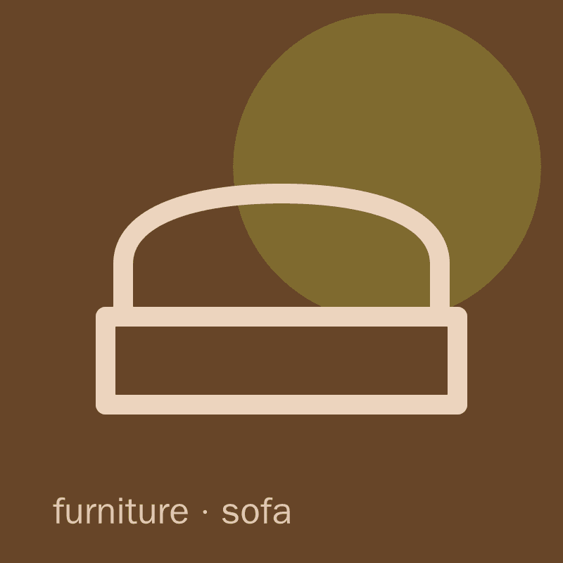 3-Seater Wooden Sofa Set image