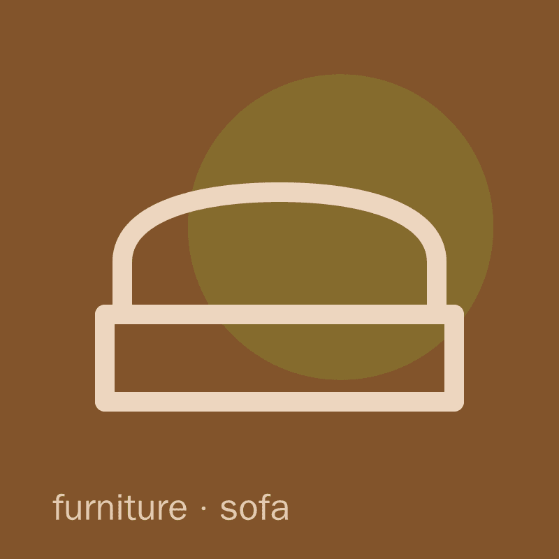 5-Seater Wooden Sofa Set — Velvet image