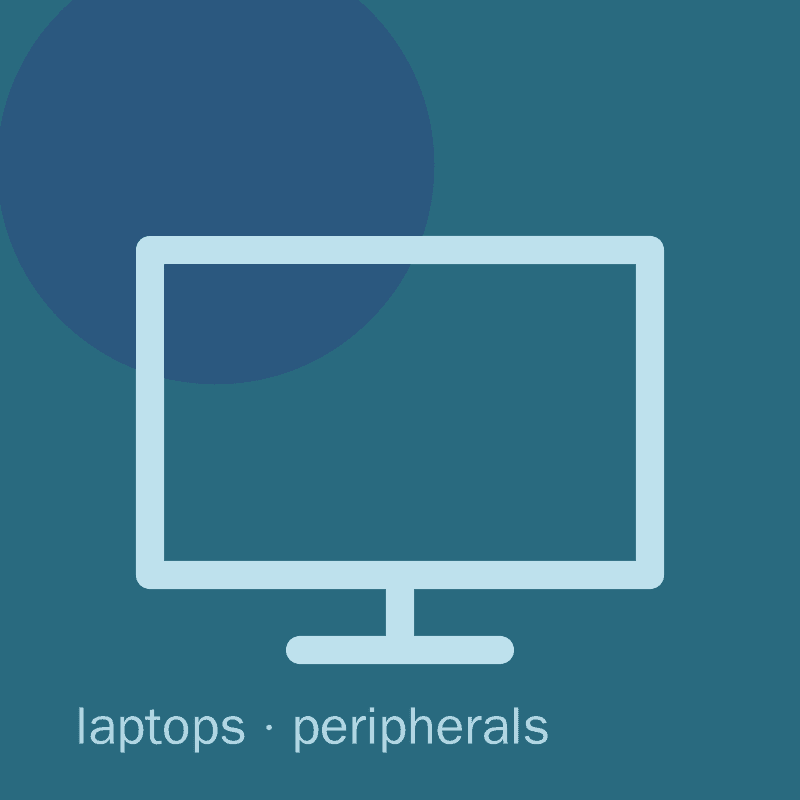 RGB Monitor 27" — White image